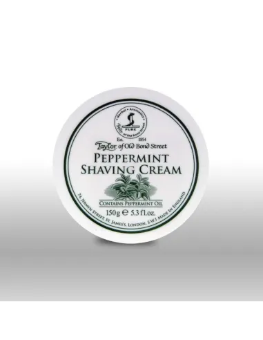 Crema de Afeitar Peppermint, Taylor of Old Bond Street, 150 gr