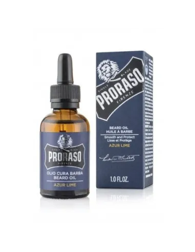 Aceite para Barba Proraso, Azur Lima, 30ml