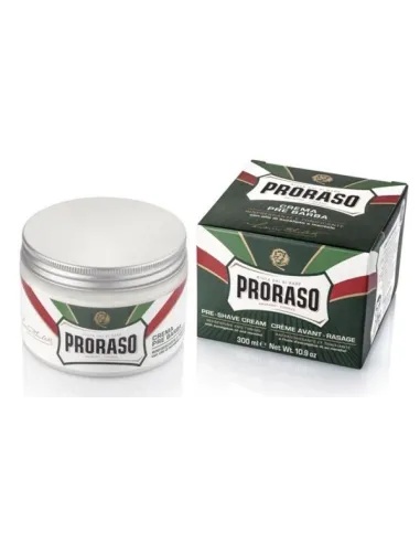 crema pre y post afeitado proraso eucalipto y mentol