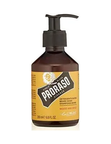 Champú para Barba Proraso Madera y Especias, 200ml