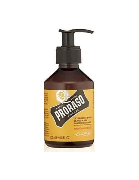 Champú para Barba Proraso Madera y Especias, 200ml