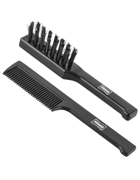 Proraso Beard Brush & Moustache Comb Set