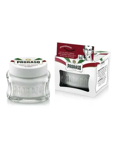 Preshave cream Proraso, green tea and oatmeal, 100ml