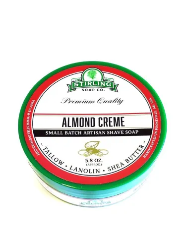 Stirling “Almond Cream” Shaving Soap, 170 ml