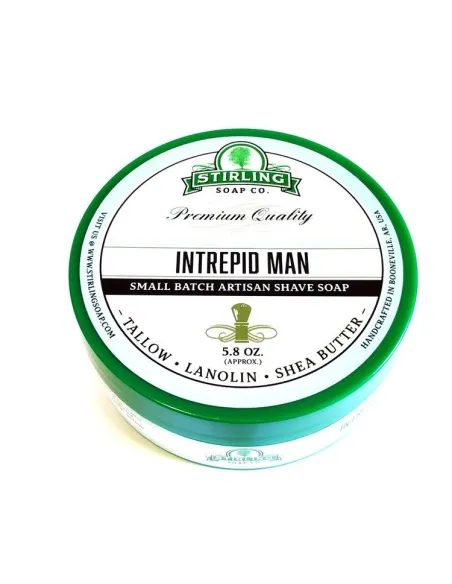 Jabón de Afeitar Stirling “Intrepid Man”, 170 ml