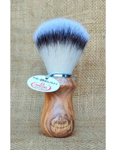 Omega 46832, Synthetic Fibre Hi-Brush Olive Wood