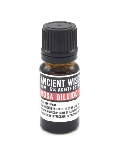 Aceite Esencial Rosa Diluida, 10ml