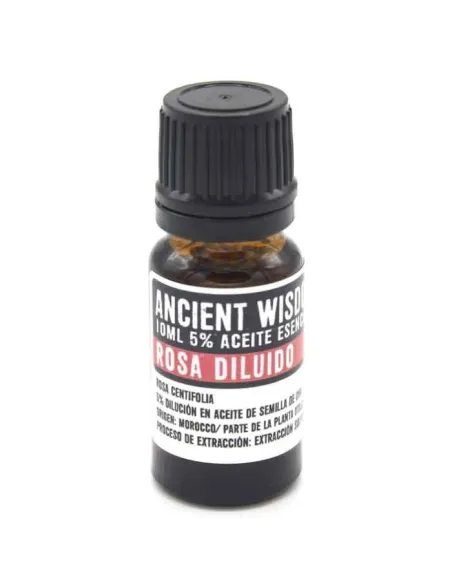 Aceite Esencial Rosa Diluida, 10ml