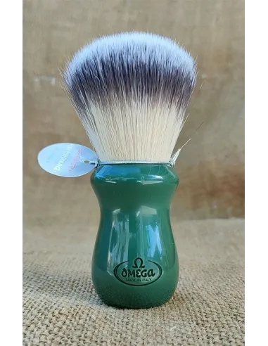 Omega 46900 Shaving Brush, Synthetic Fibre Hi-Brush