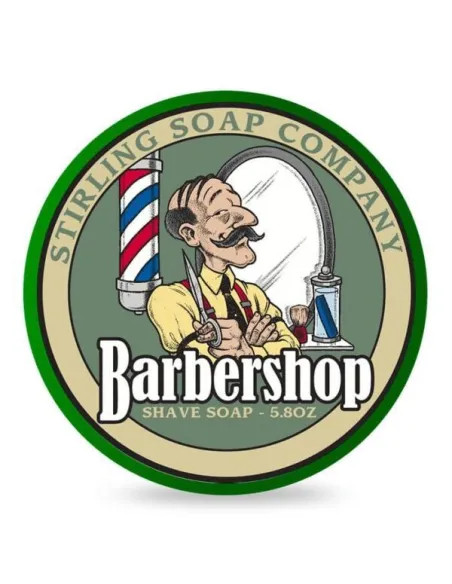 Jabón de Afeitar Stirling “Barbershop”, 170 ml