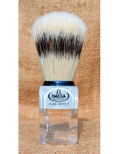 Omega 81020, Pure Bristle, Shaving Brush