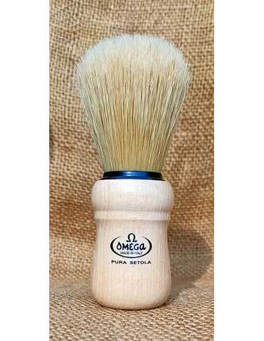 Omega 11137, Pure Bristle, Shaving Brush