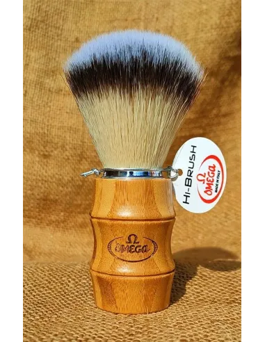 Omega 46832, Synthetic Fibre Hi-Brush Olive Wood