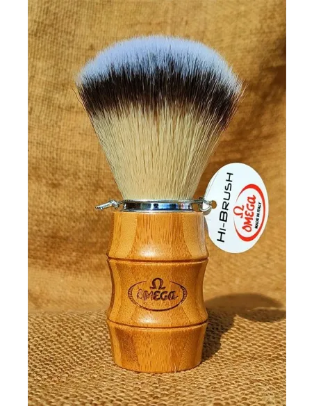 Omega 46832, Synthetic Fibre Hi-Brush Olive Wood