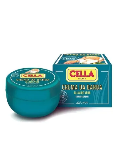 Crema de Afeitar Orgánica Cella Milano, 150 ml.