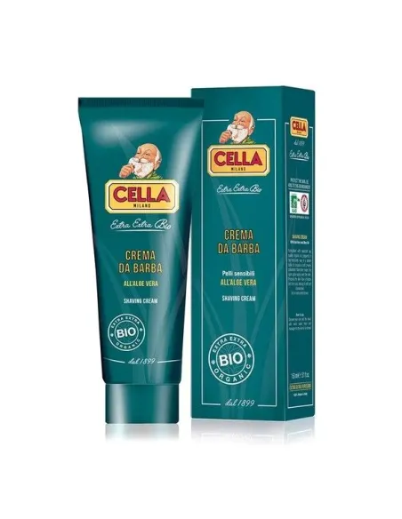 Crema de Afeitar Orgánica Cella Milano, 150 ml.