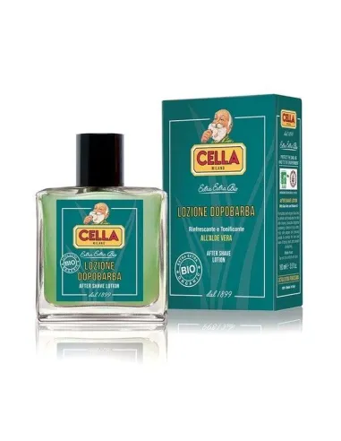 Loción After Shave Orgánica Aloe Vera Cella Milano, 100 ml