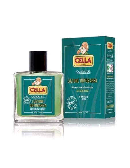 Loción After Shave Orgánica Aloe Vera Cella Milano, 100 ml