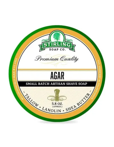 Agar stirling Shave Soap