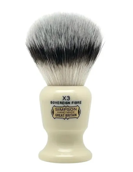 Simpsons Commodore X3, Sovereign Synthetic Fibre Shaving Brush