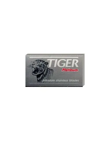 5 Hojas de afeitar Tiger Platinum