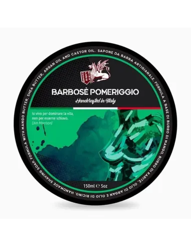 Crema de Afeitar TFS "Barbosè Pomeriggio", 150 ml