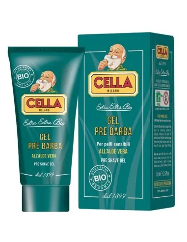 Cella Organic Aloe Vera Shaving Cream Tube - 150ml