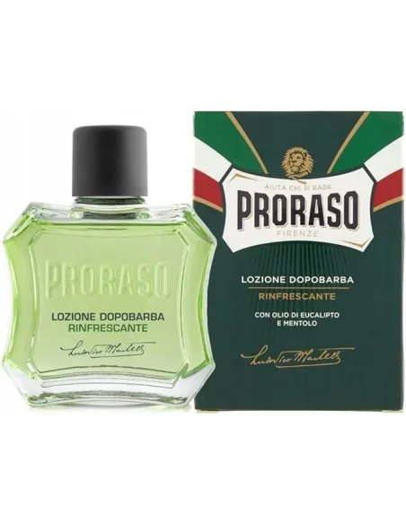 lotion aftershave Proraso, menthol and eucalypto