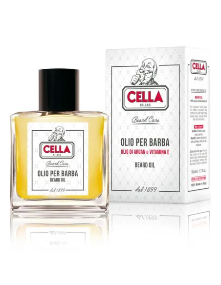 Aceite para Barba Cella Milano Argán y vitamina E, 50ml