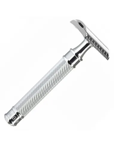 Muhle R41 GRANDE Double Edge Safety Razor, open comb