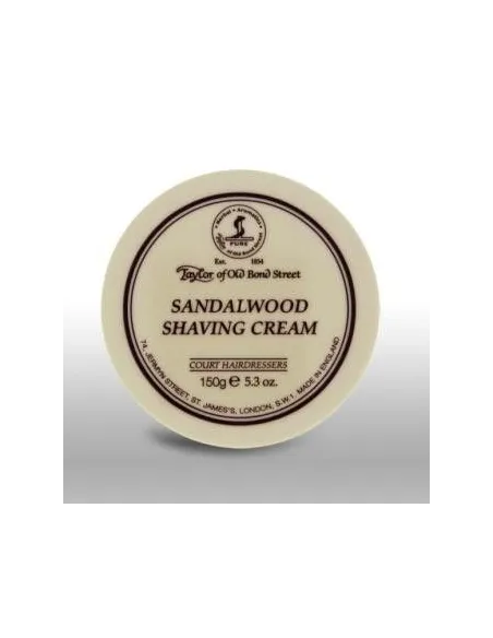 Crema de Afeitar de Sándalo, 150ml