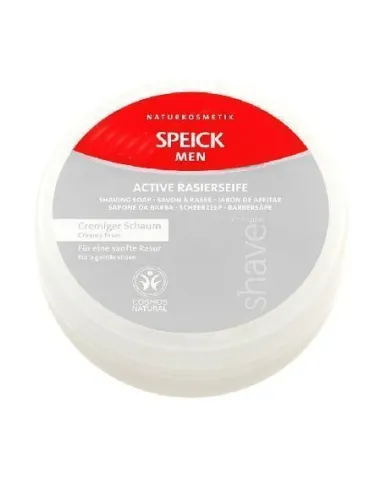 Jabón afeitar Men Active Speick, BIO, de  150gr